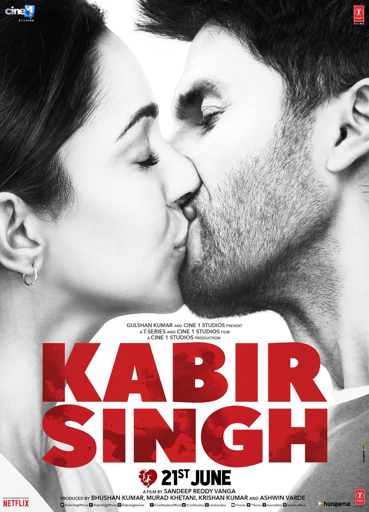 Poster of Kabir Singh (2019)