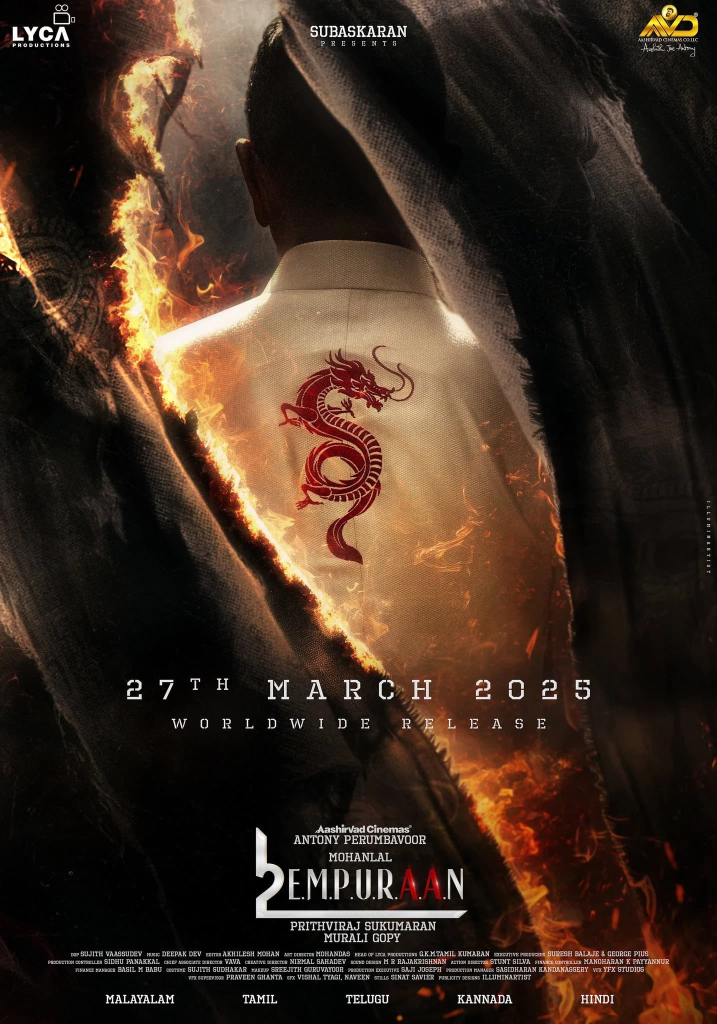 Poster of L2: Empuraan 2025