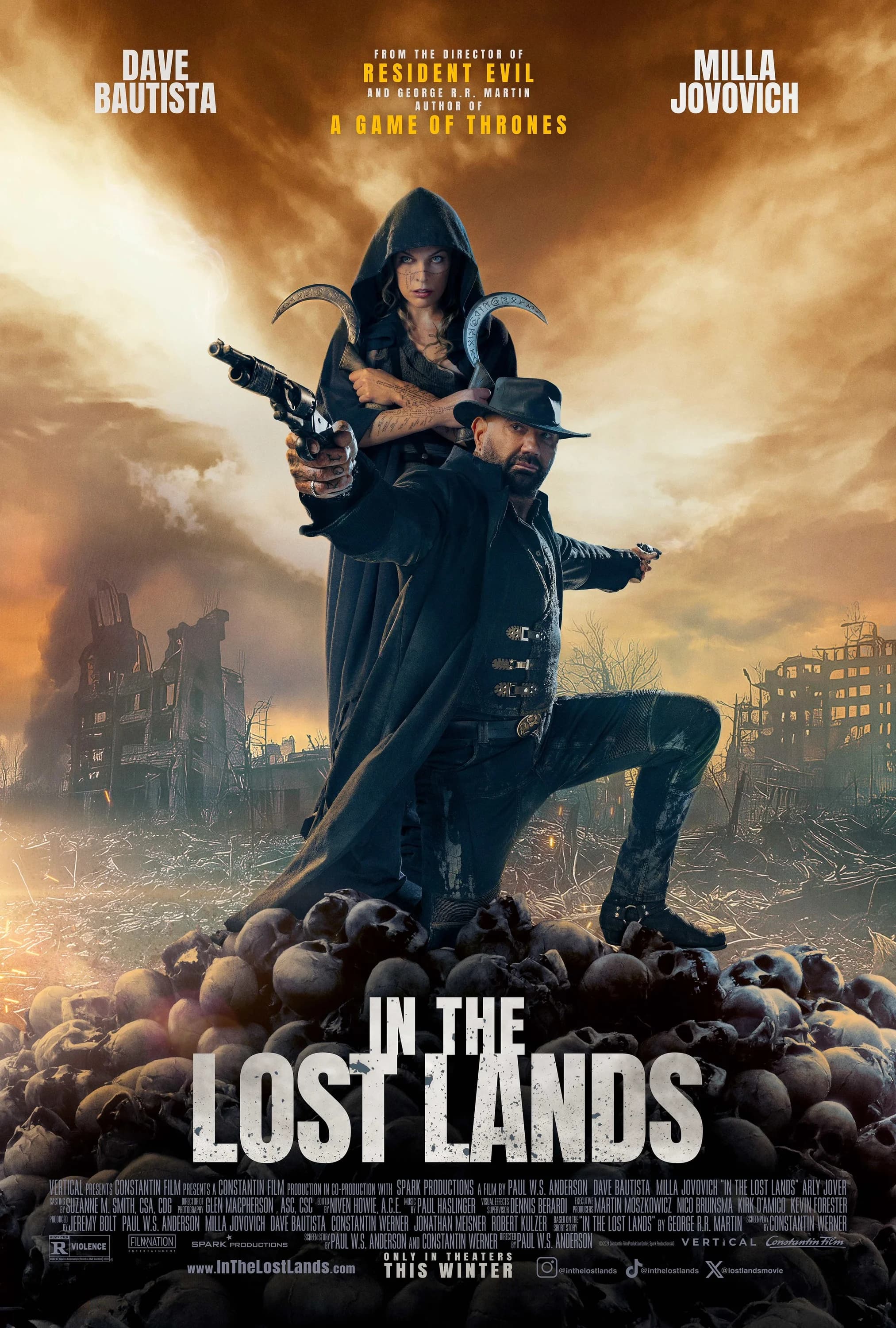 Poster of In the Lost Lands (2025) BluRay Dual Audio [Hindi-English]