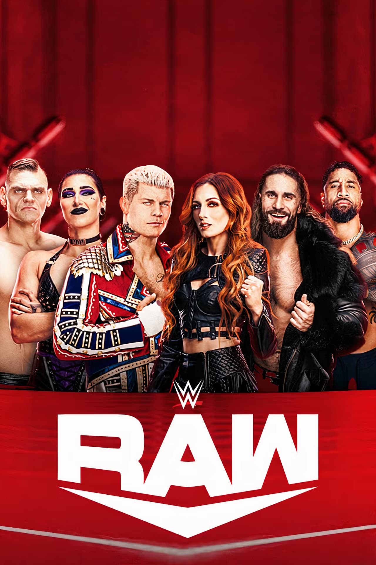 Poster of WWE Monday Night Raw (31st March 2025) English Full WWE Show 480p 720p 1080p