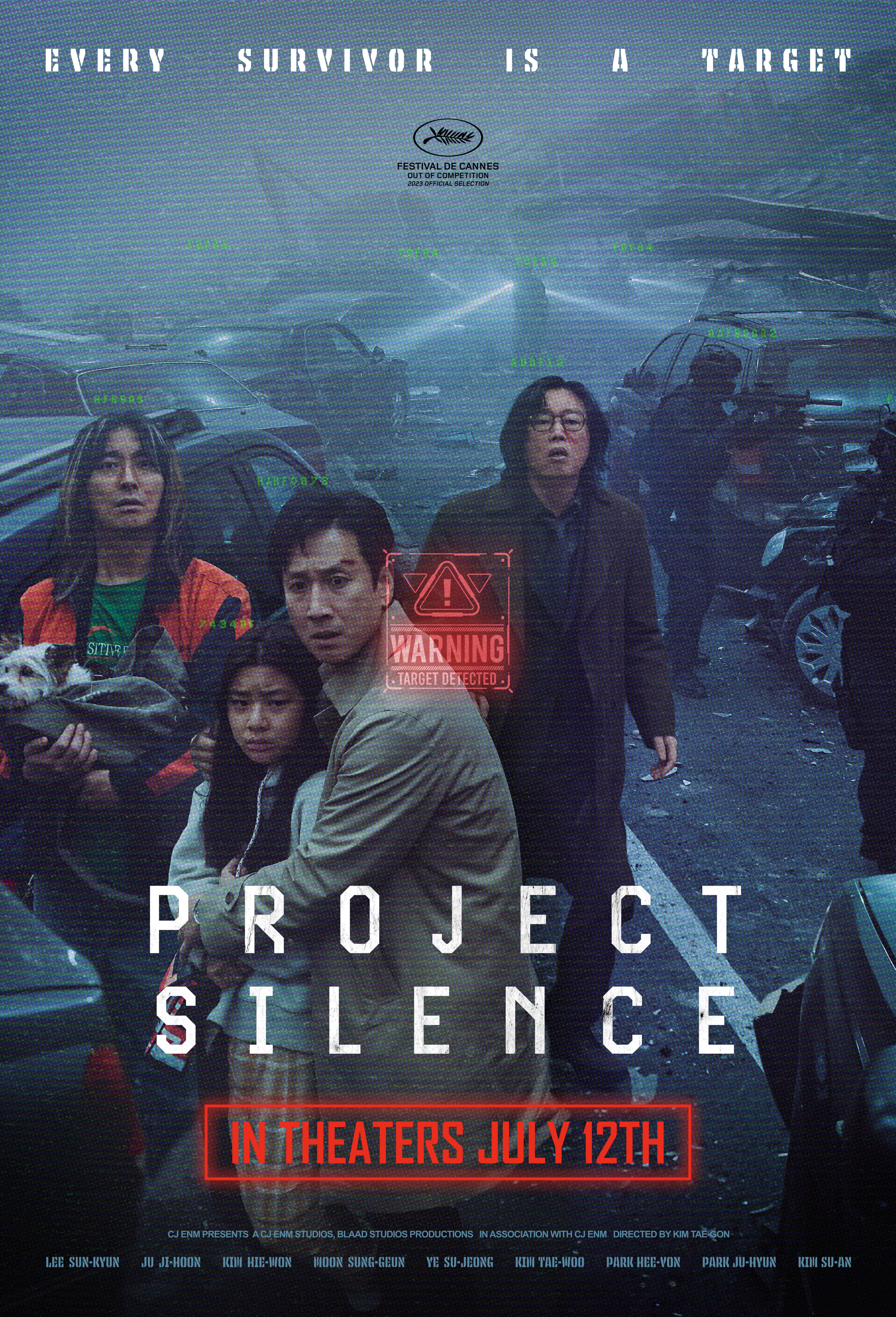 Poster of Project Silence (2023) BluRay Full Movie (Hindi-Korean)