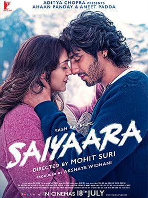 Poster of Saiyaara (2025) HQ PRE-HD Hindi Full Movie