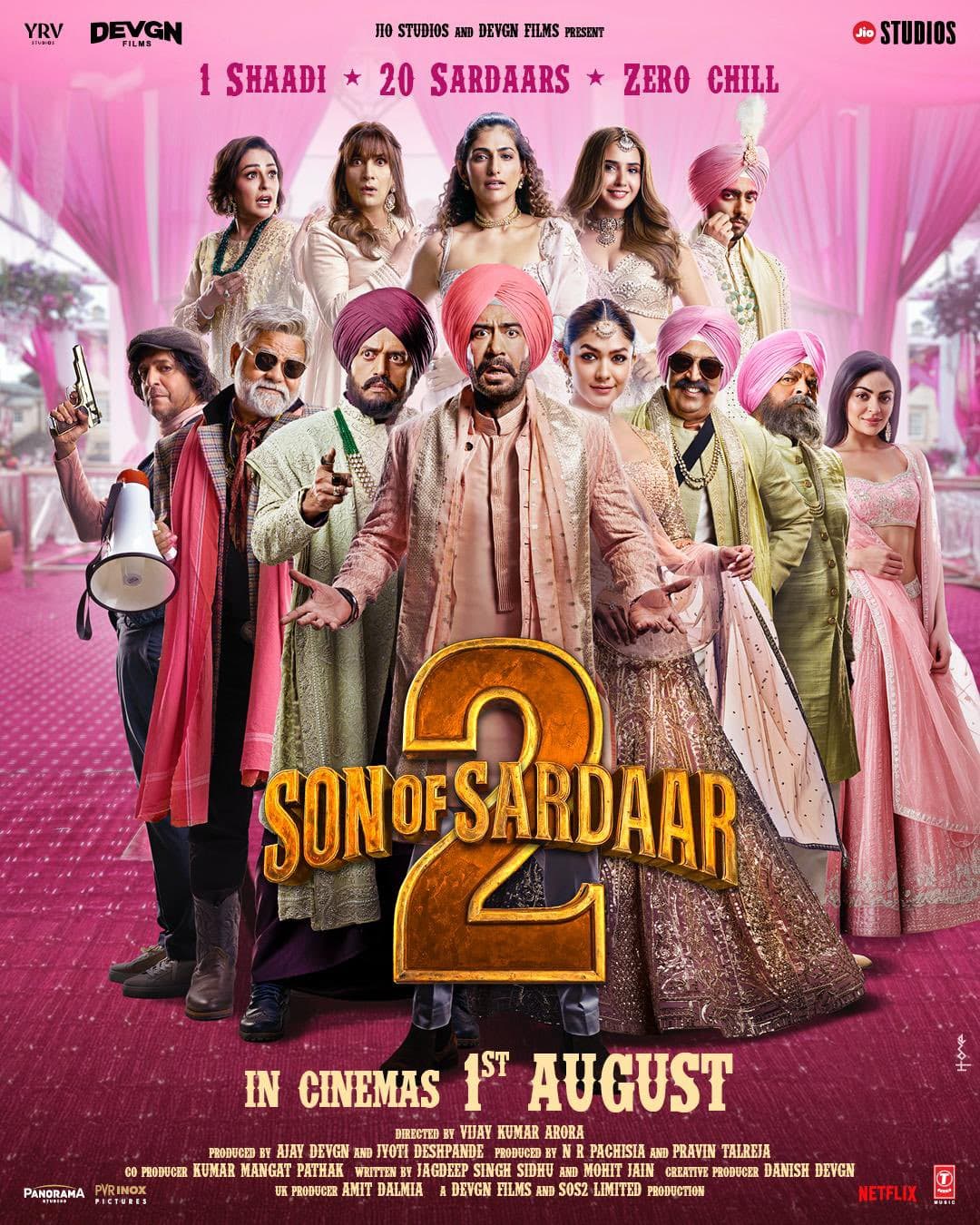 Poster of Son of Sardaar 2 (2025) Hindi Full Movie