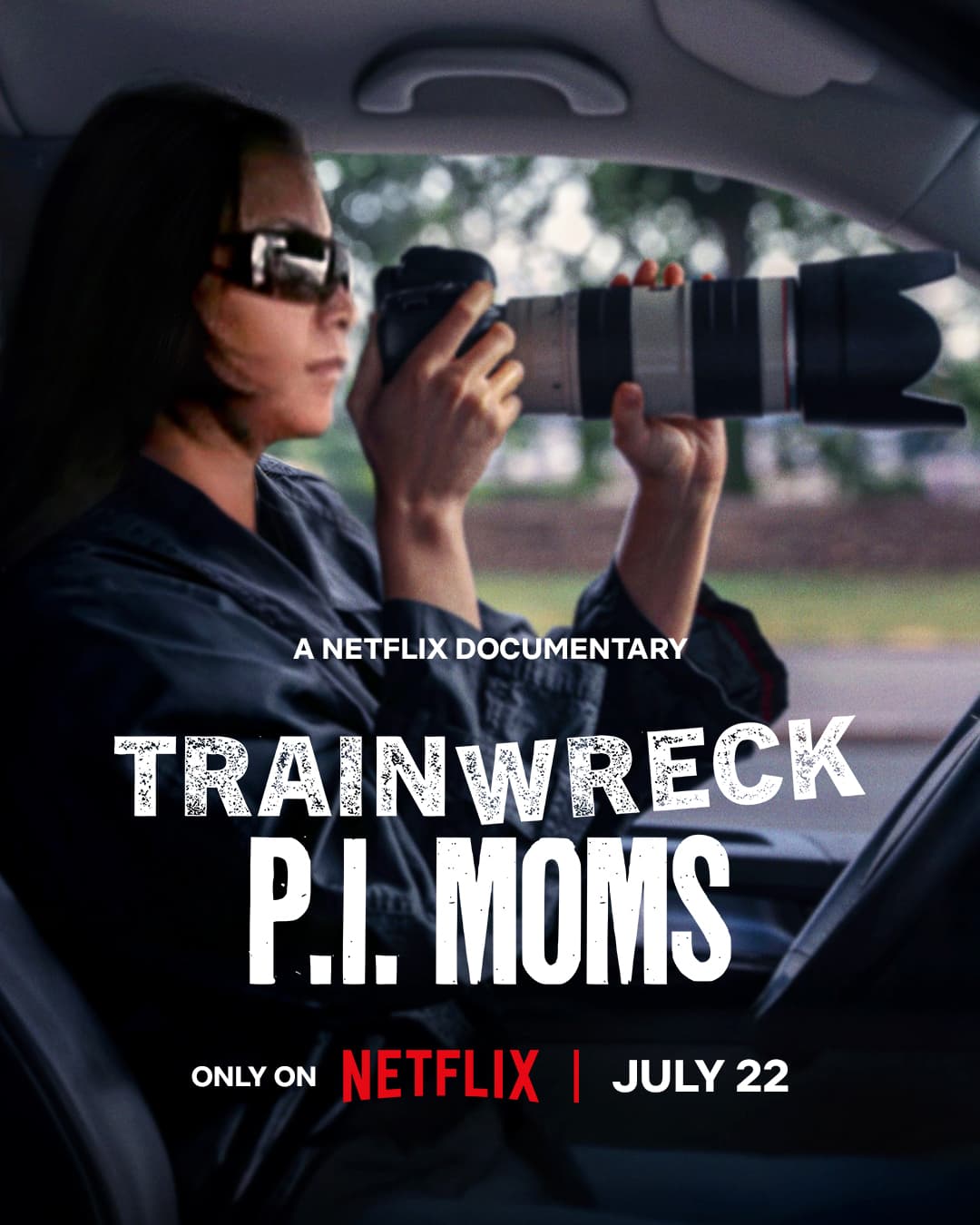Poster of Trainwreck – P.I. Moms (2025) WEB-DL Full Movie (Hindi-English)