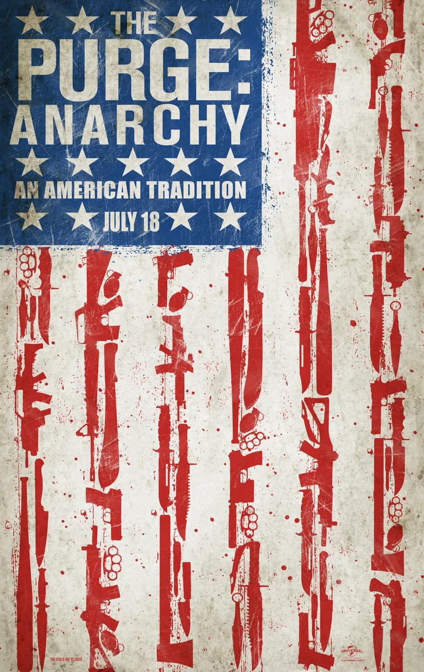 Poster of The Purge: Anarchy (2014)