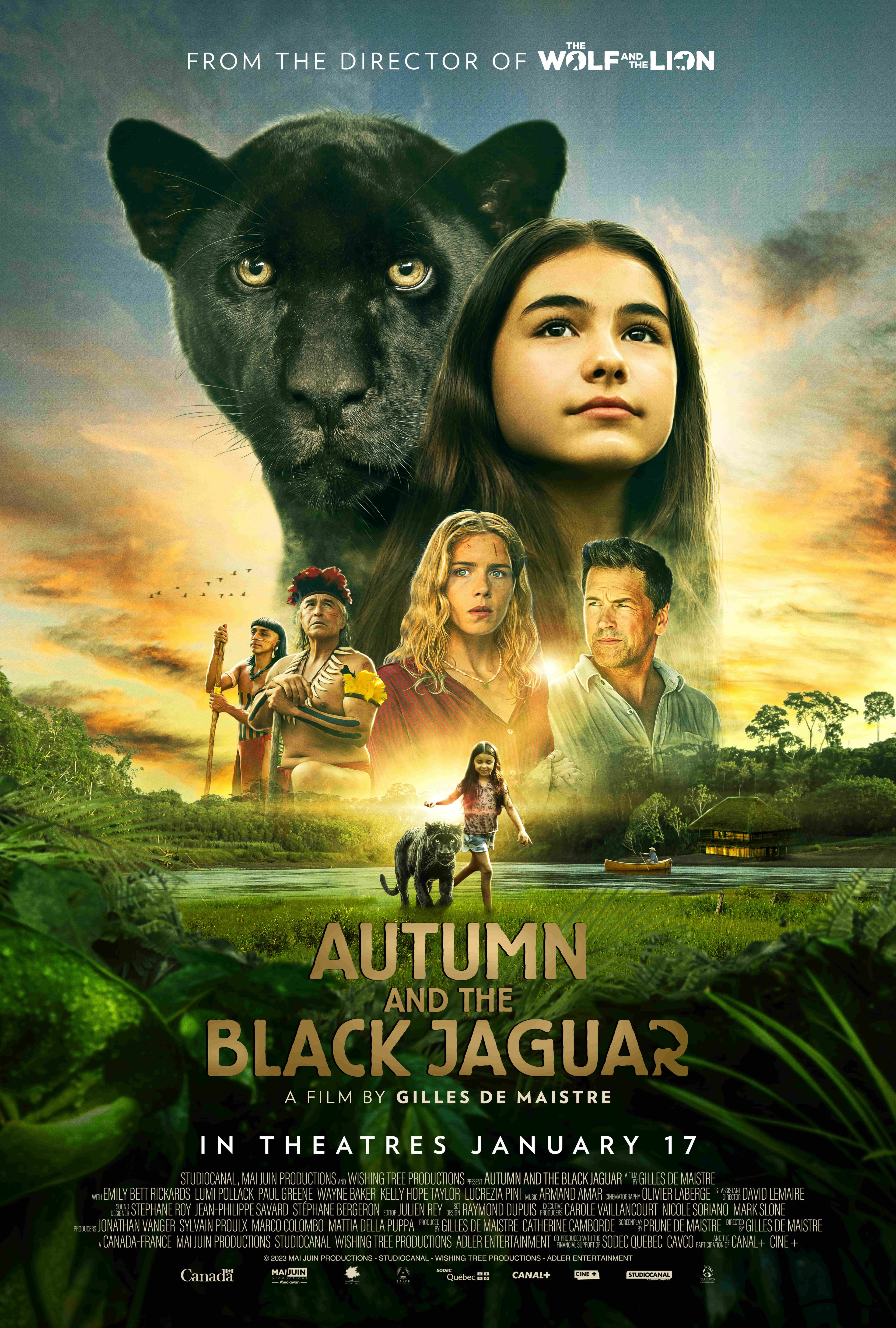 Poster of Autumn and the Black Jaguar (2024)