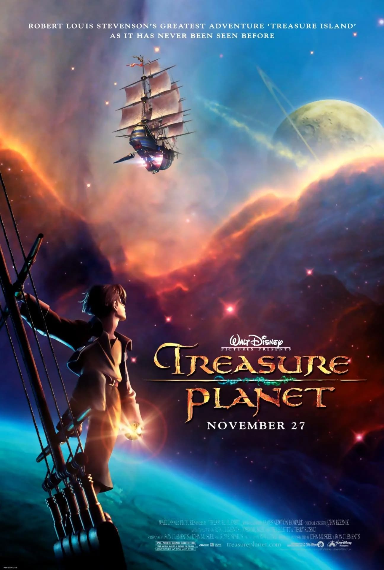 Poster of Treasure Planet (2002)