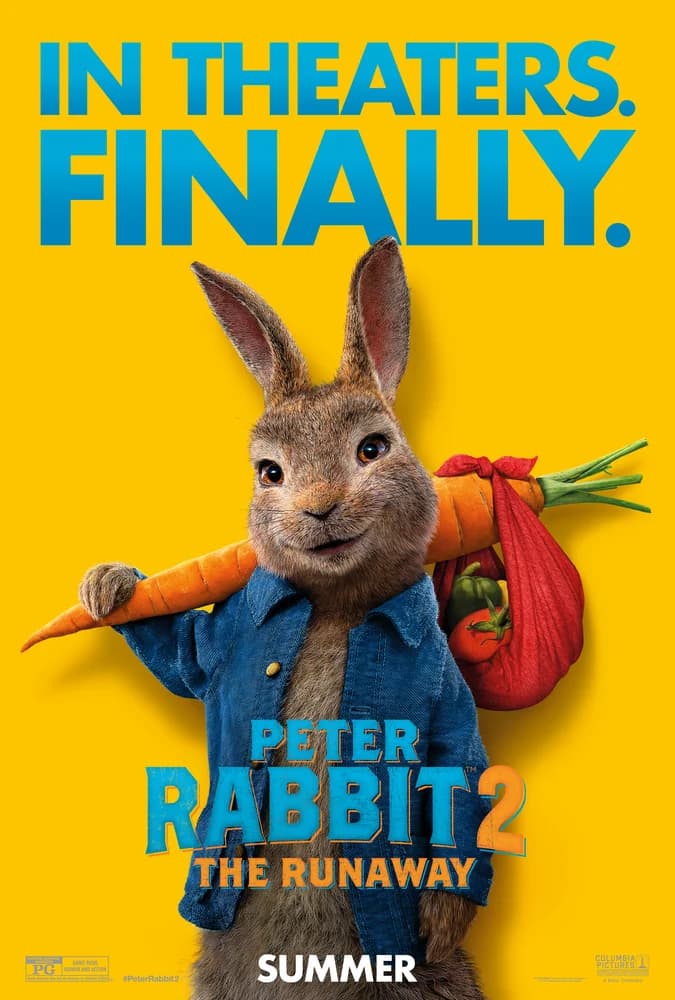 Poster of Peter Rabbit 2: The Runaway (2021)