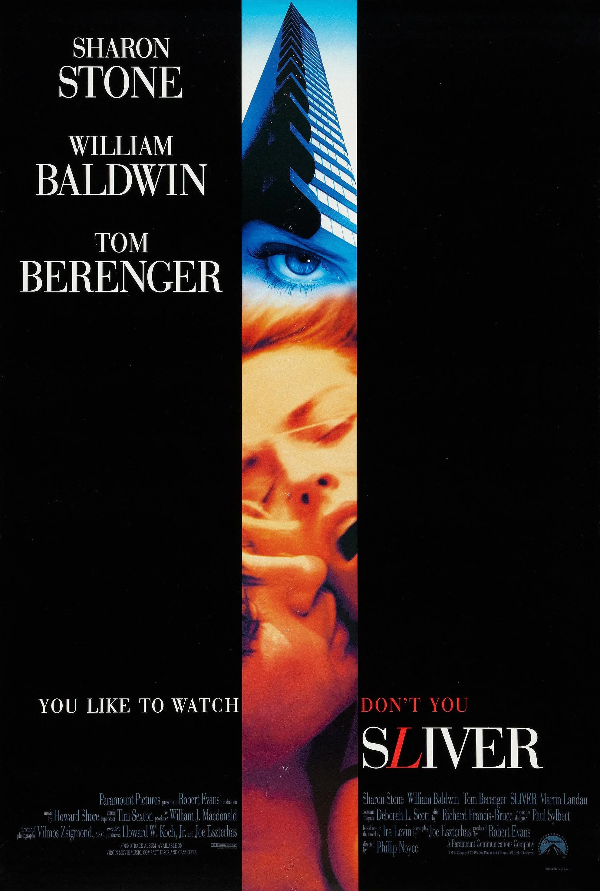 Poster of Sliver (1993)