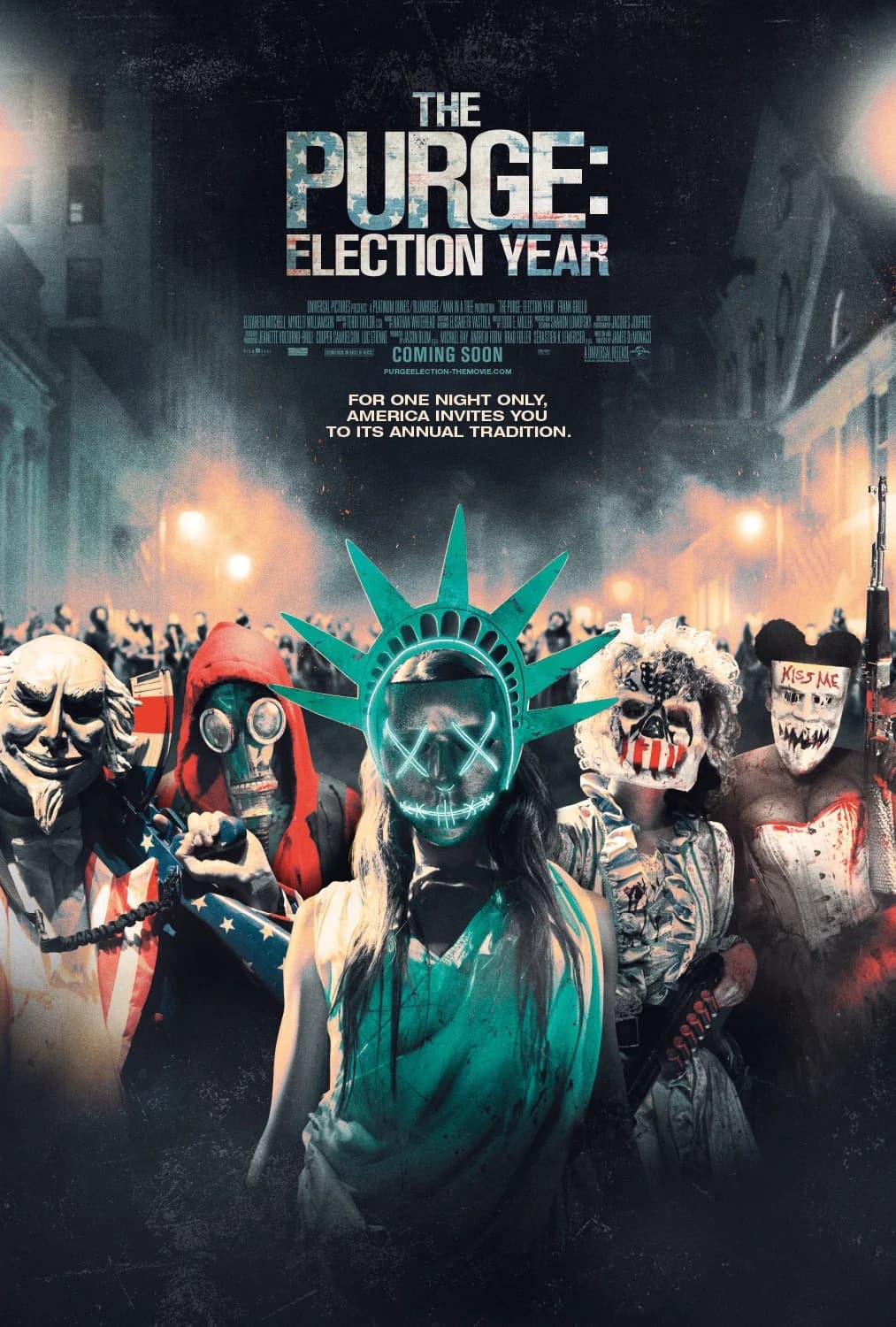 Poster of The Purge: Election Year (2016)
