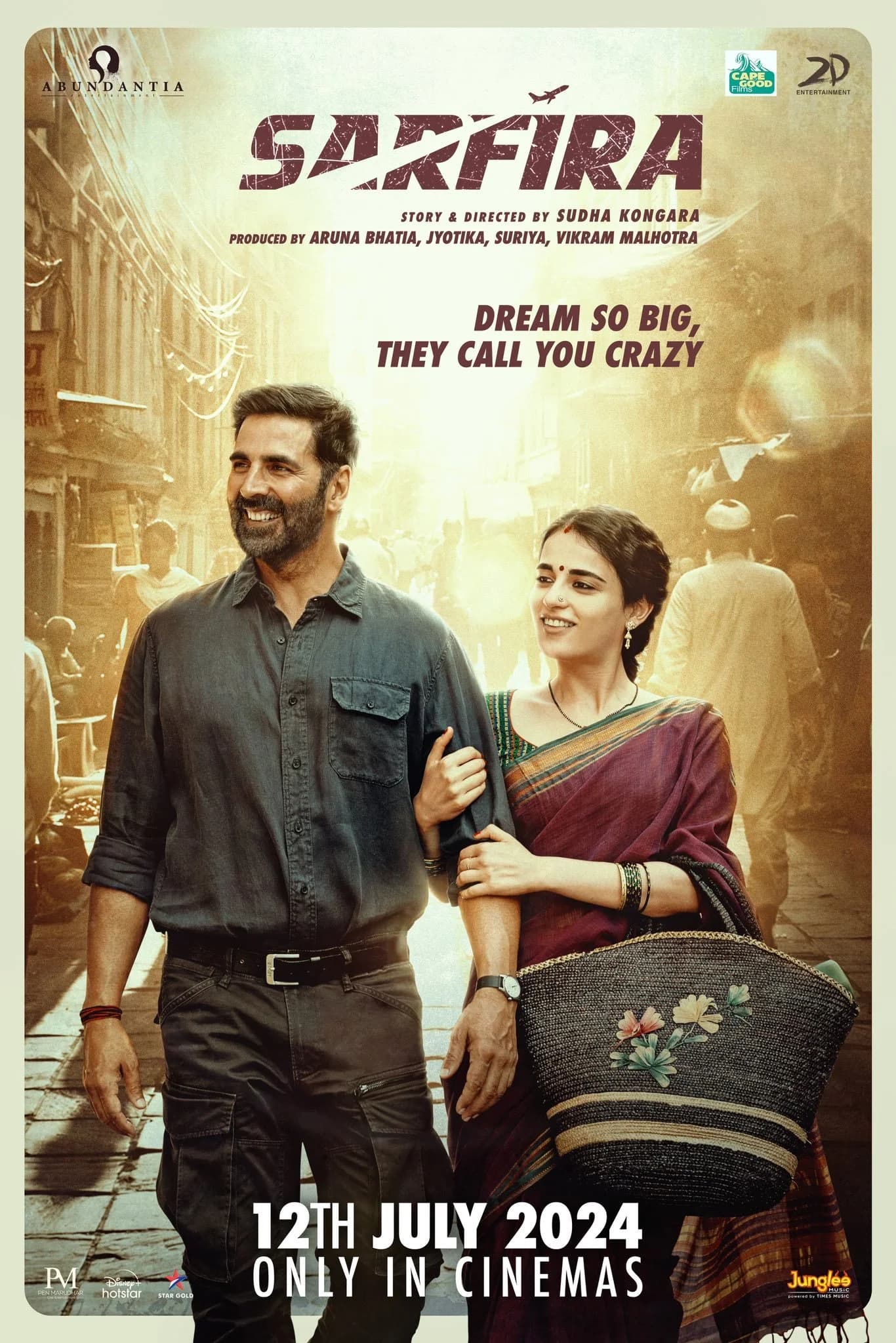 Poster of Sarfira (2024)