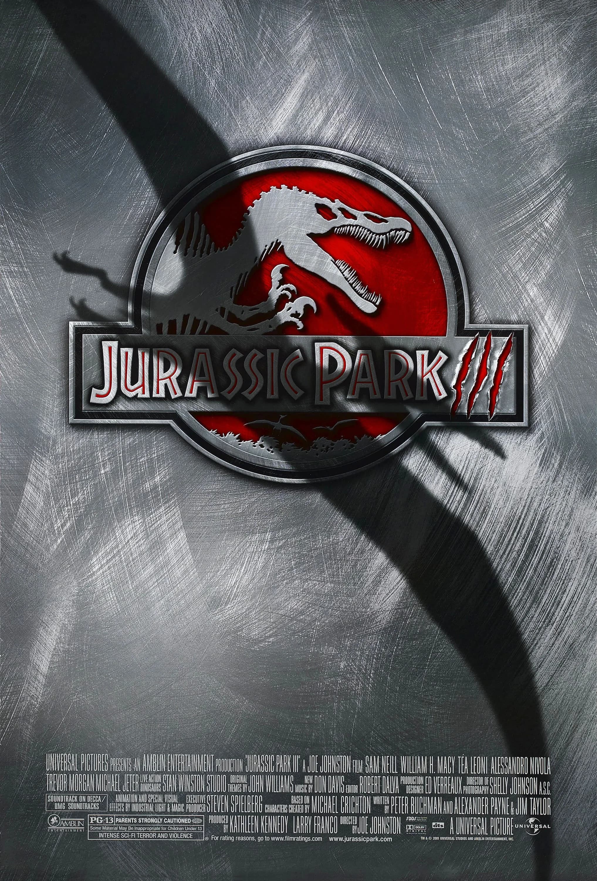 Poster of Jurassic Park III (2001)