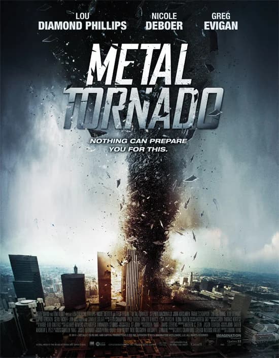 Poster of Metal Tornado (2011) BluRay 1080p 720p 480p Dual Audio [HINDI & ENGLISH]