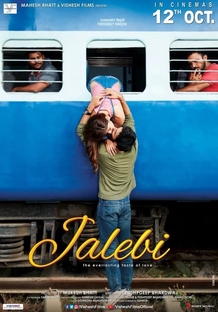 Poster of Jalebi (2018) Hindi Movie 480p, 720p & 1080p ESub