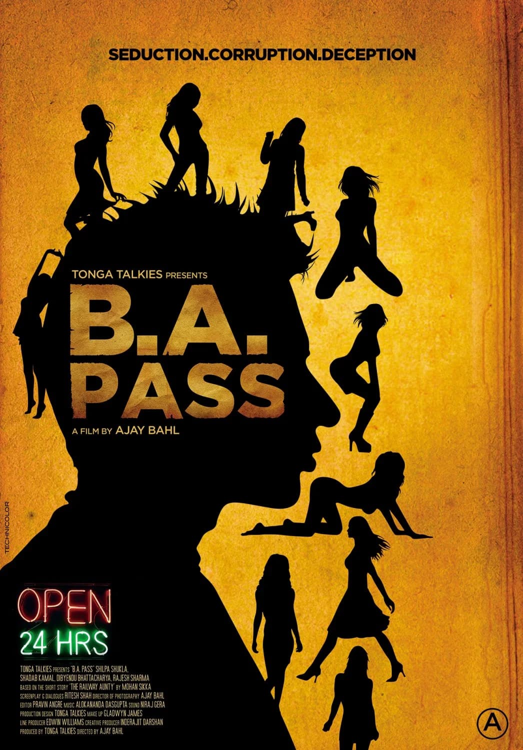 Poster of B.A. Pass (2012) BluRay Hindi Movie 480p, 720p & 1080p ESub