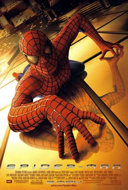 Poster of Spider-Man (2002) Dual Audio {Hindi-English}