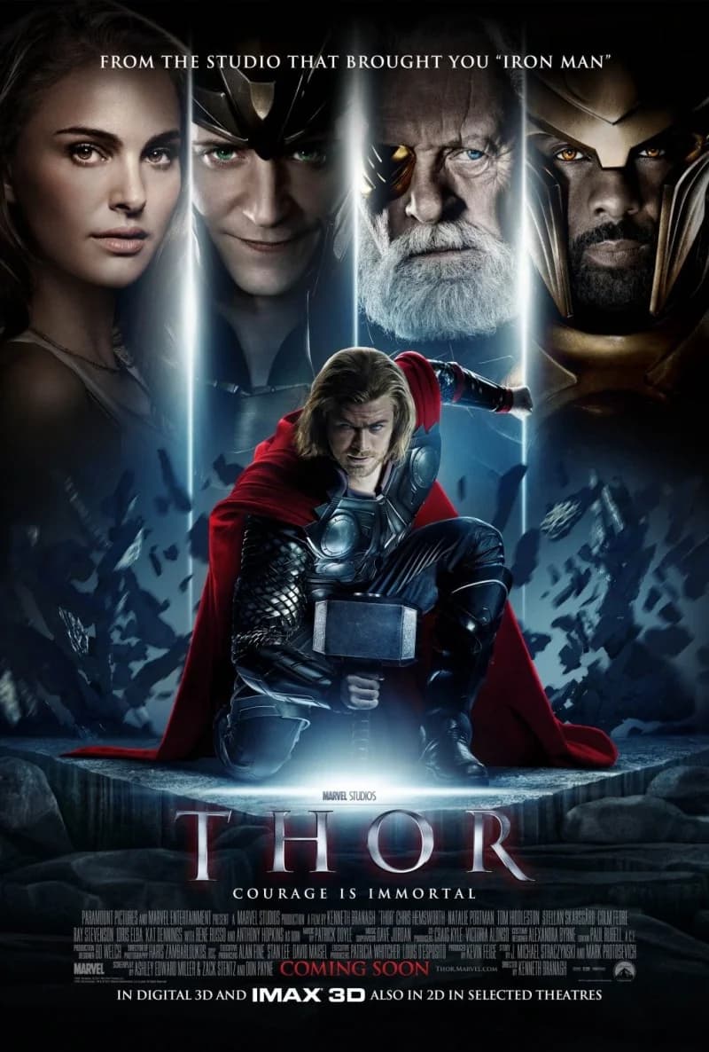 Poster of Thor (2011) Dual Audio {Hindi-English}