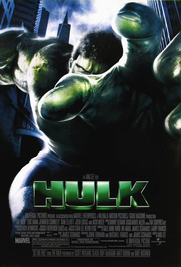 Poster of Hulk (2003) Dual Audio {Hindi-English}