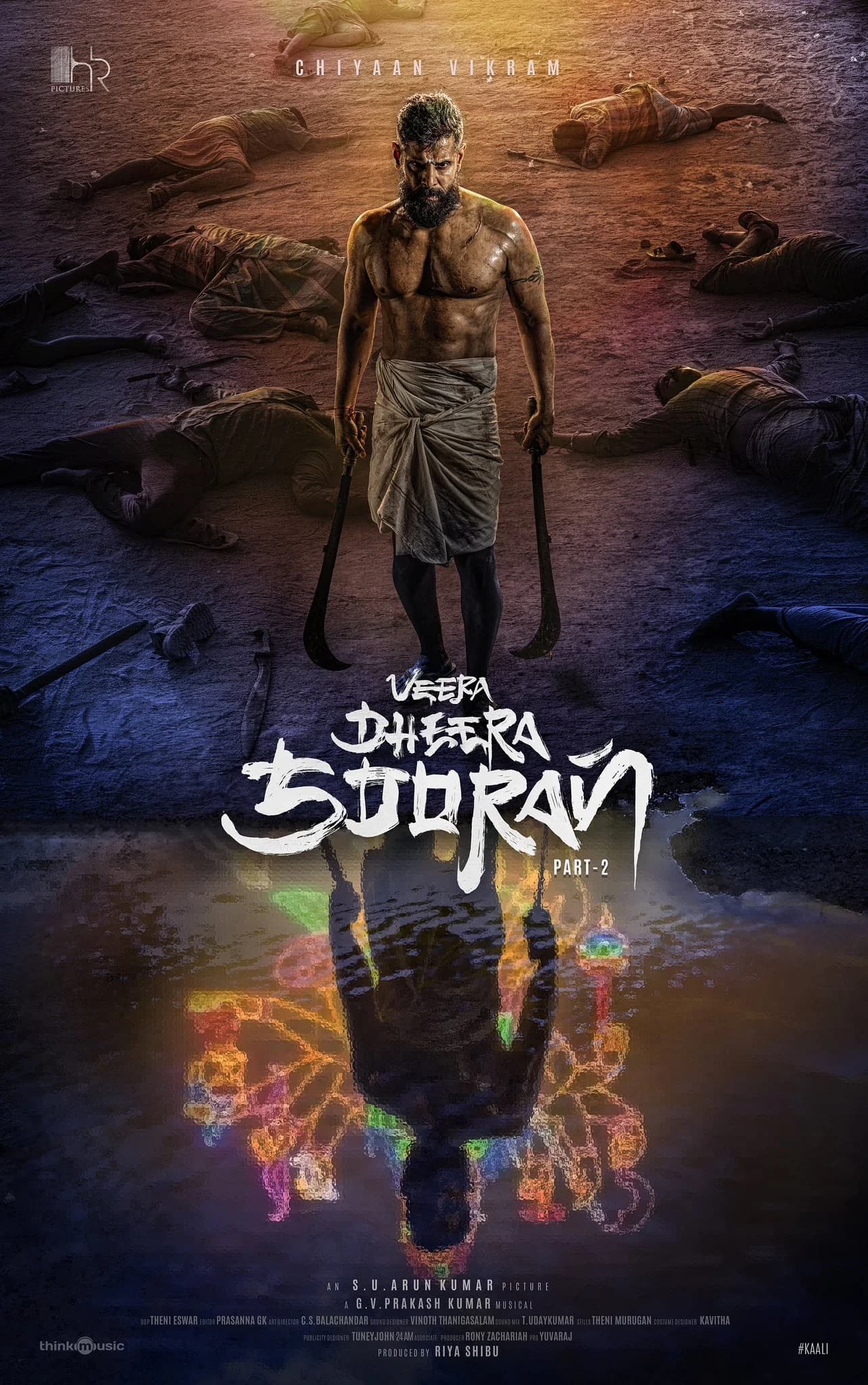 Poster of Veera Dheera Sooran (2025) Tamil PRE-HD 1080p 720p & 480p x264 DD2.0
