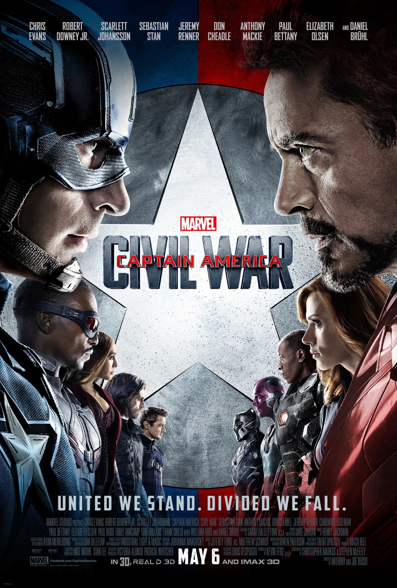 Poster of Captain America: Civil War (2016) Hindi-English