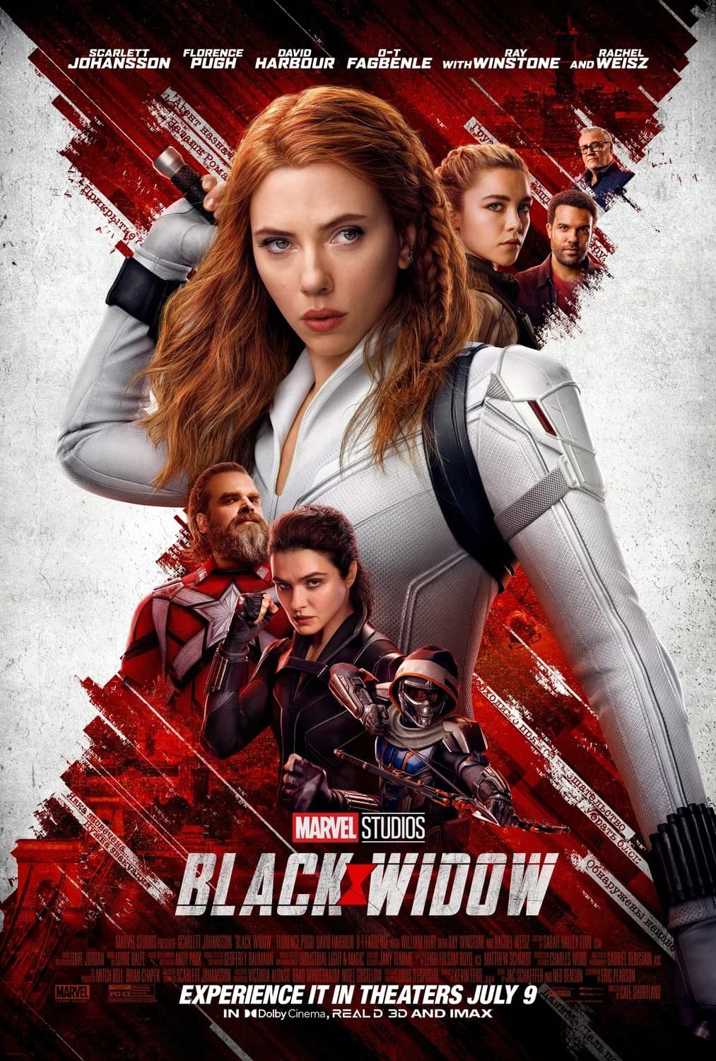 Poster of Black Widow (2021) Dual Audio {Hindi-English}