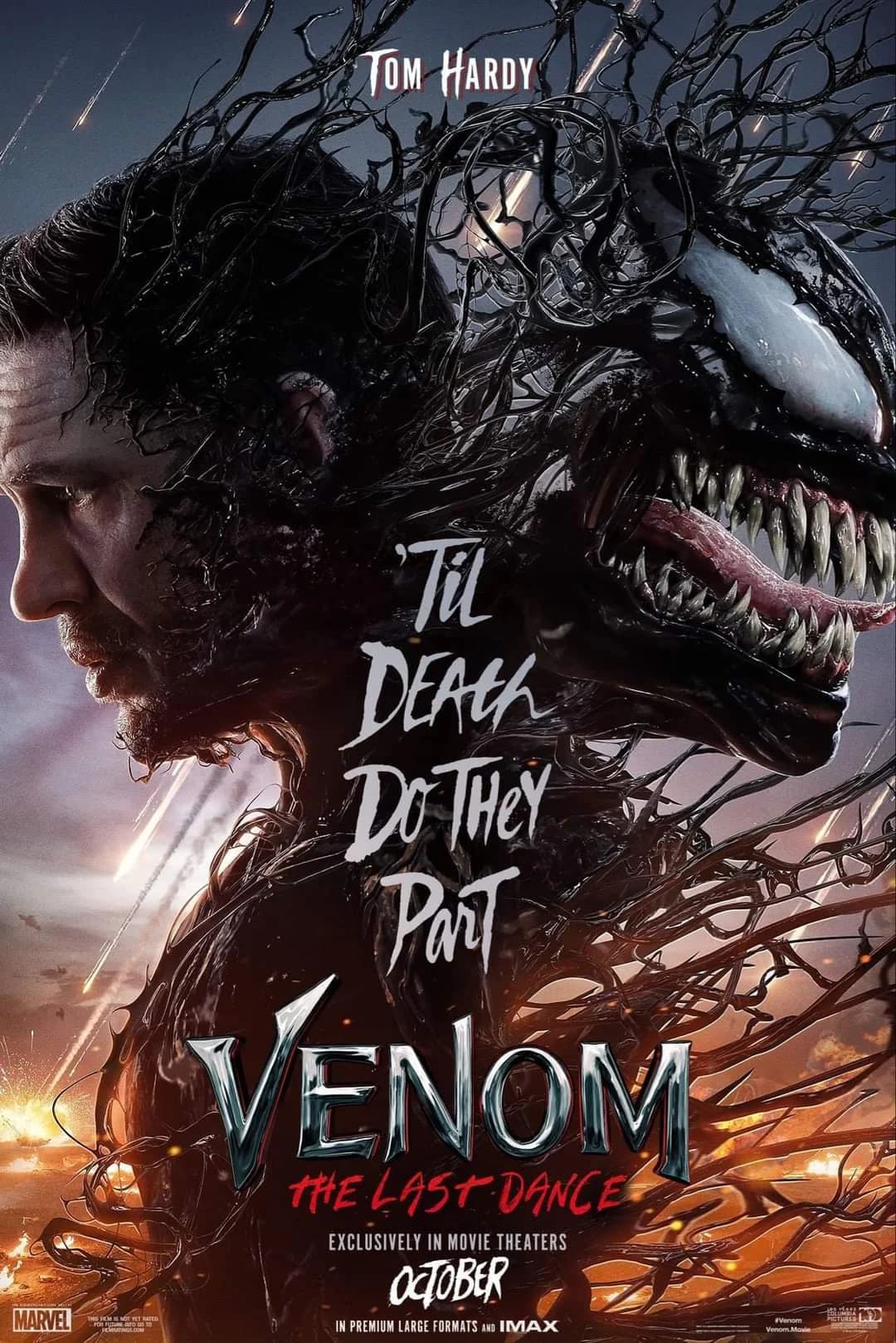 Poster of Venom: The Last Dance (2024) Dual Audio {Hindi ORG DD5.1-English}