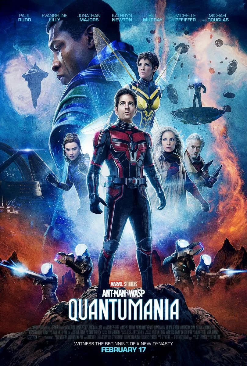 Poster of Ant-Man and the Wasp: Quantumania (2023) {Hindi DD 5.1 – English}