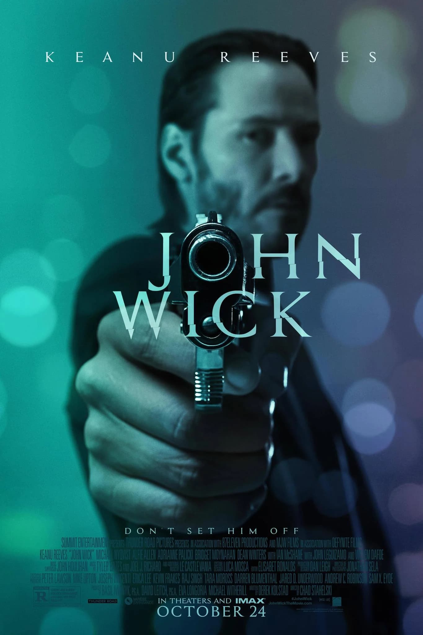 Poster of John Wick (2014) BluRay Dual Audio {Hindi-English}