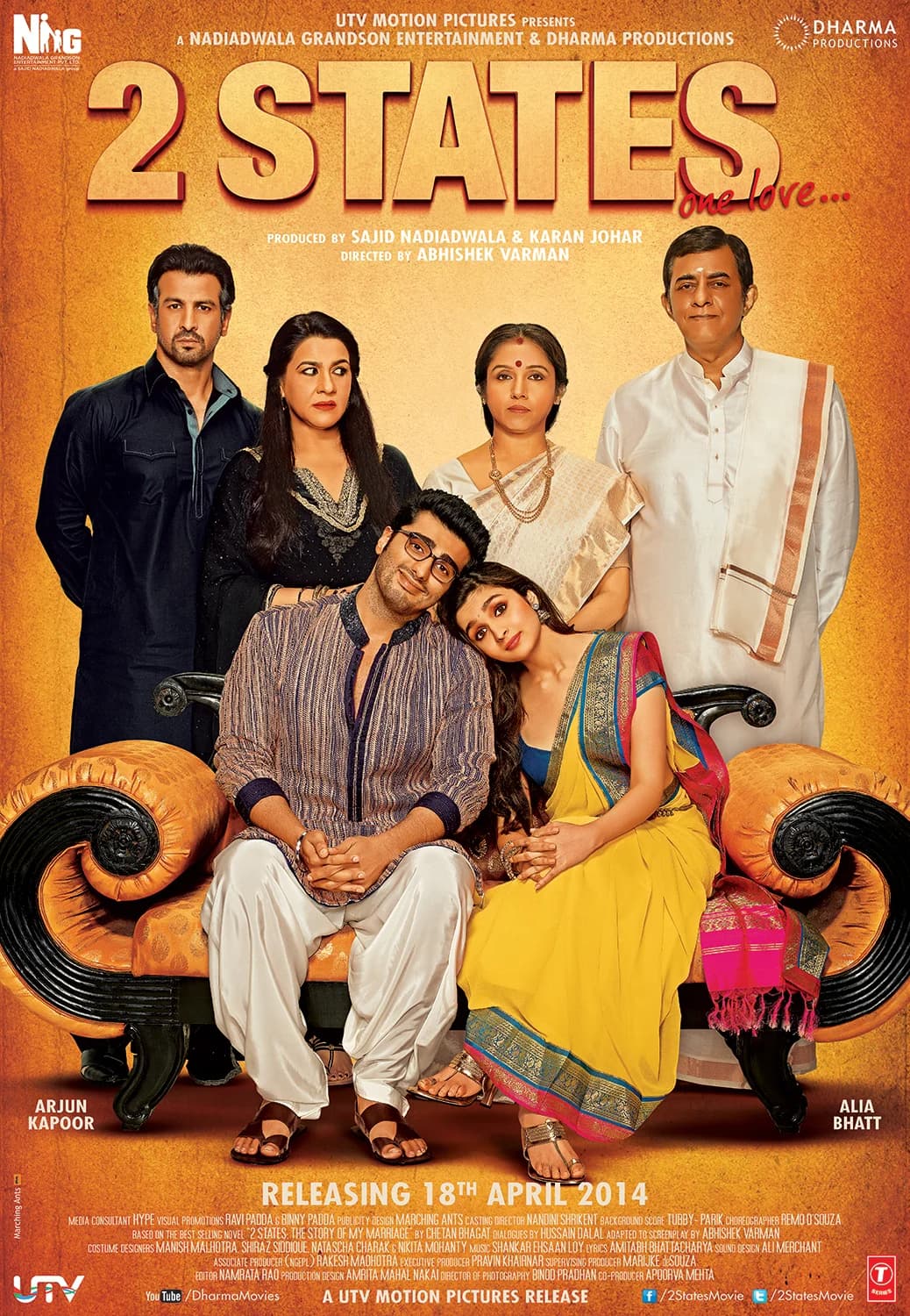 Poster of 2 States (2014)