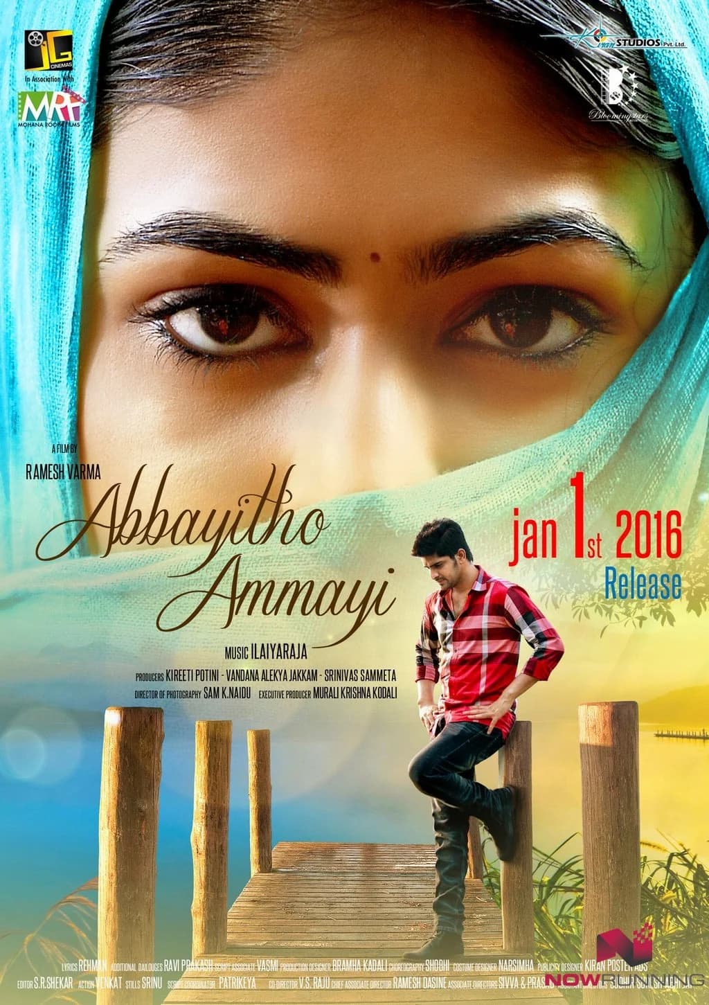 Poster of Abbayitho Ammayi (2016) Dual Audio {Hindi-Telugu}