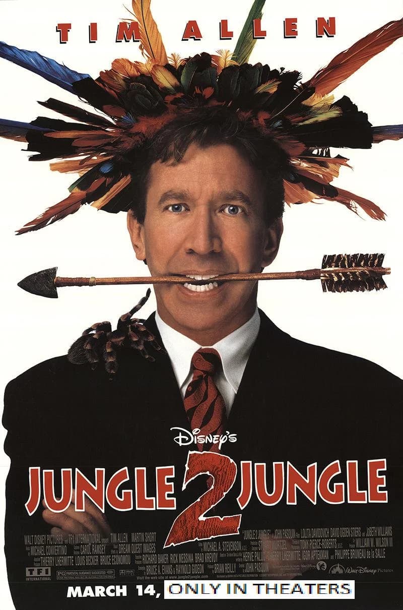 Poster of Jungle 2 Jungle (1997) 1080p 720p 480p Dual Audio [HINDI & ENGLISH]