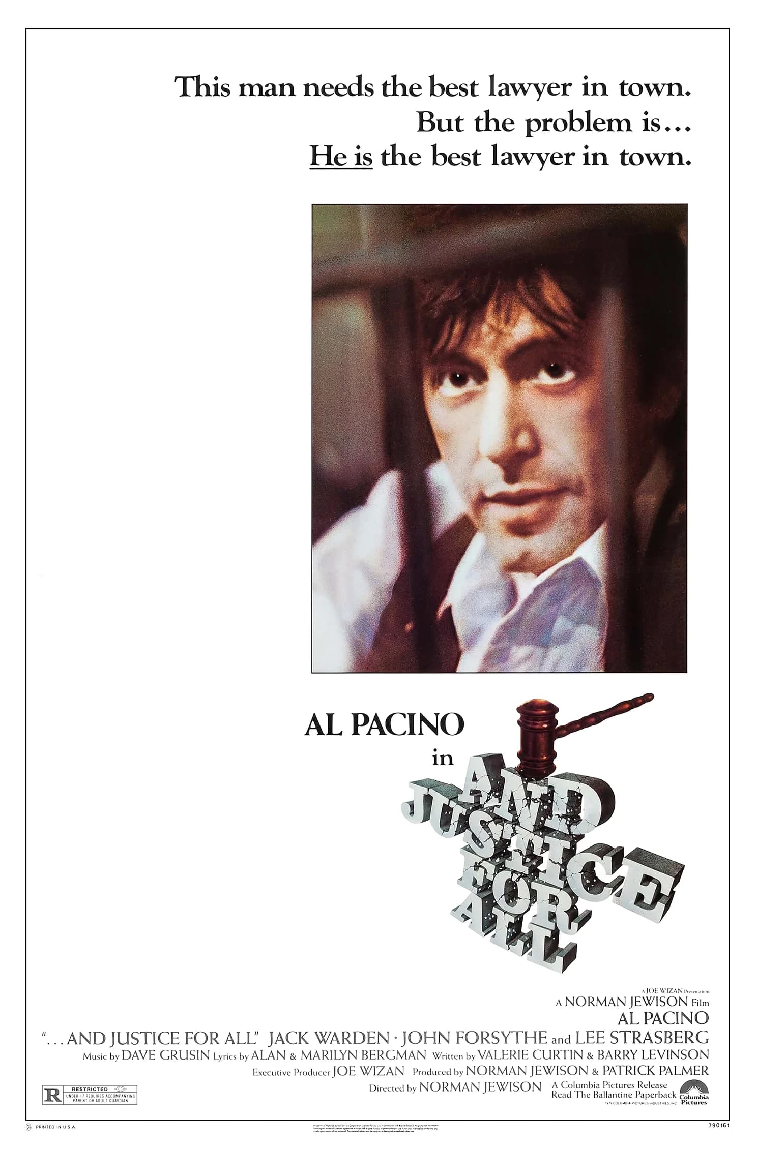 Poster of And Justice for All (1979) Bluray 720p 1080p
