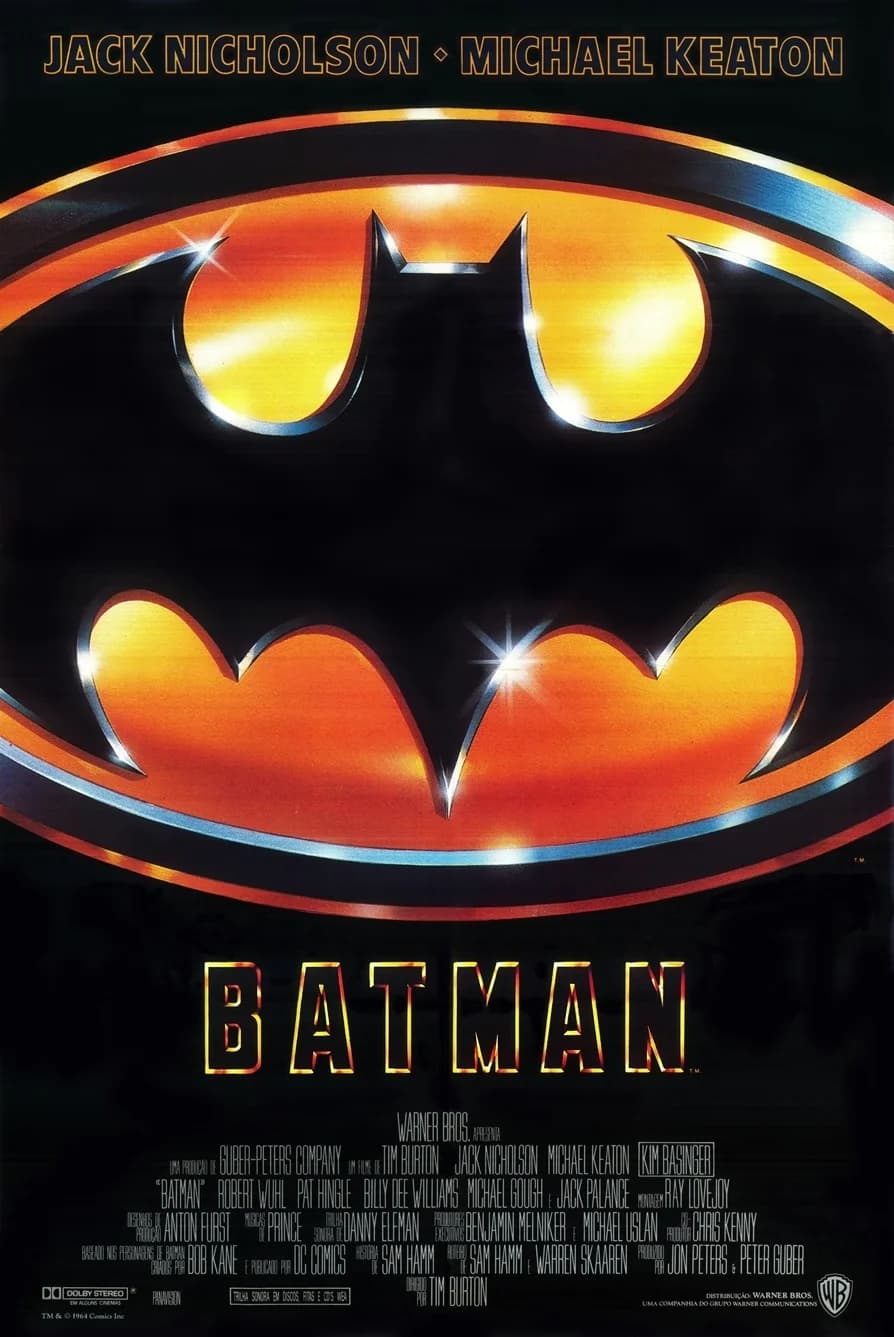 Poster of Batman (1989) Dual Audio {Hindi-English}
