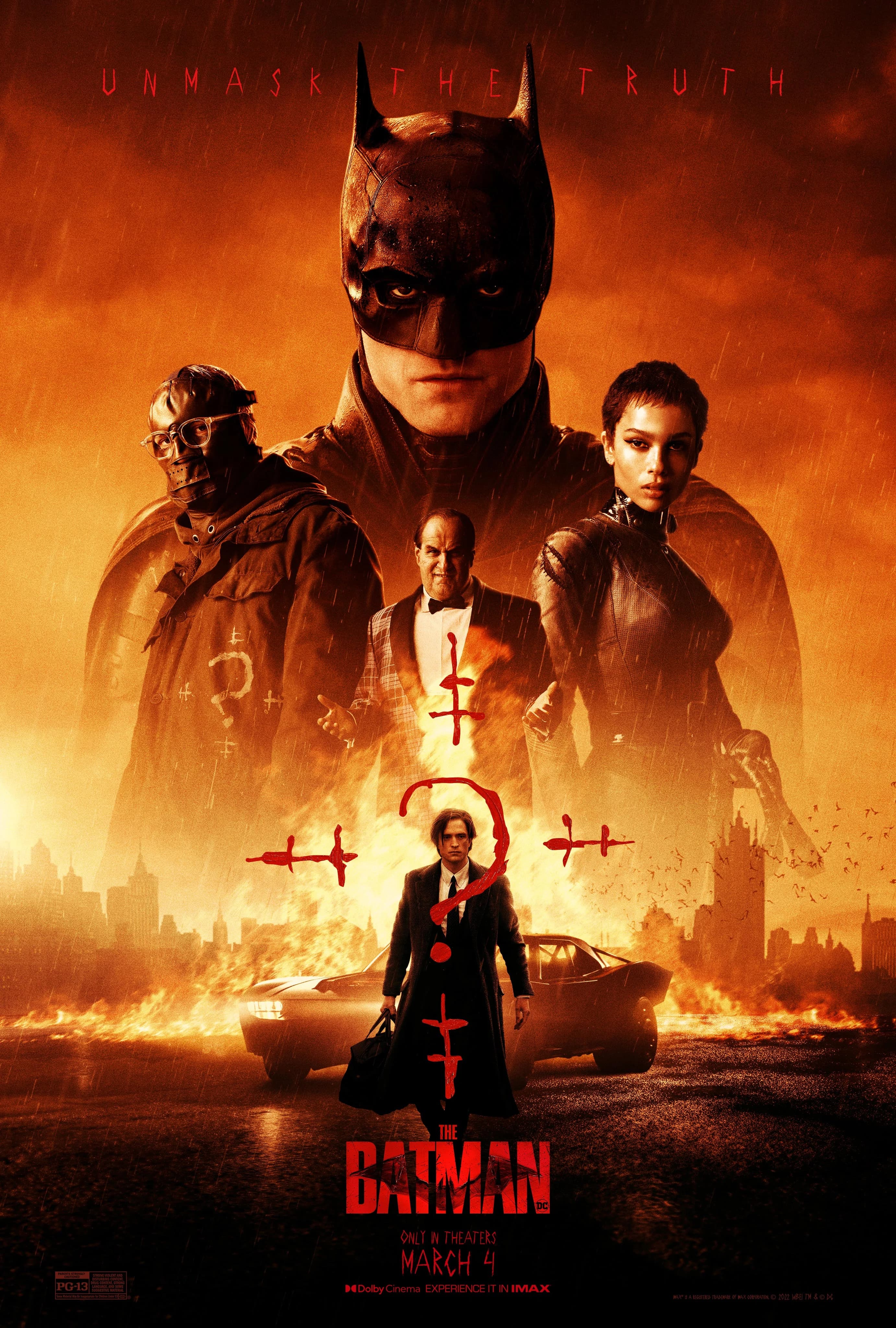 Poster of The Batman (2022) Dual Audio {Hindi-English}