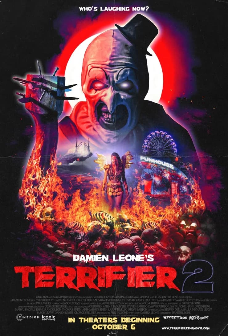 Poster of Terrifier 2 (2022) WEB-DL {English With Subtitles}