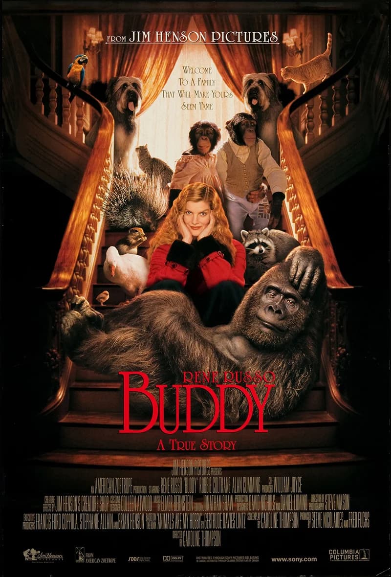 Poster of Buddy (1997) Dual Audio {Hindi-English}