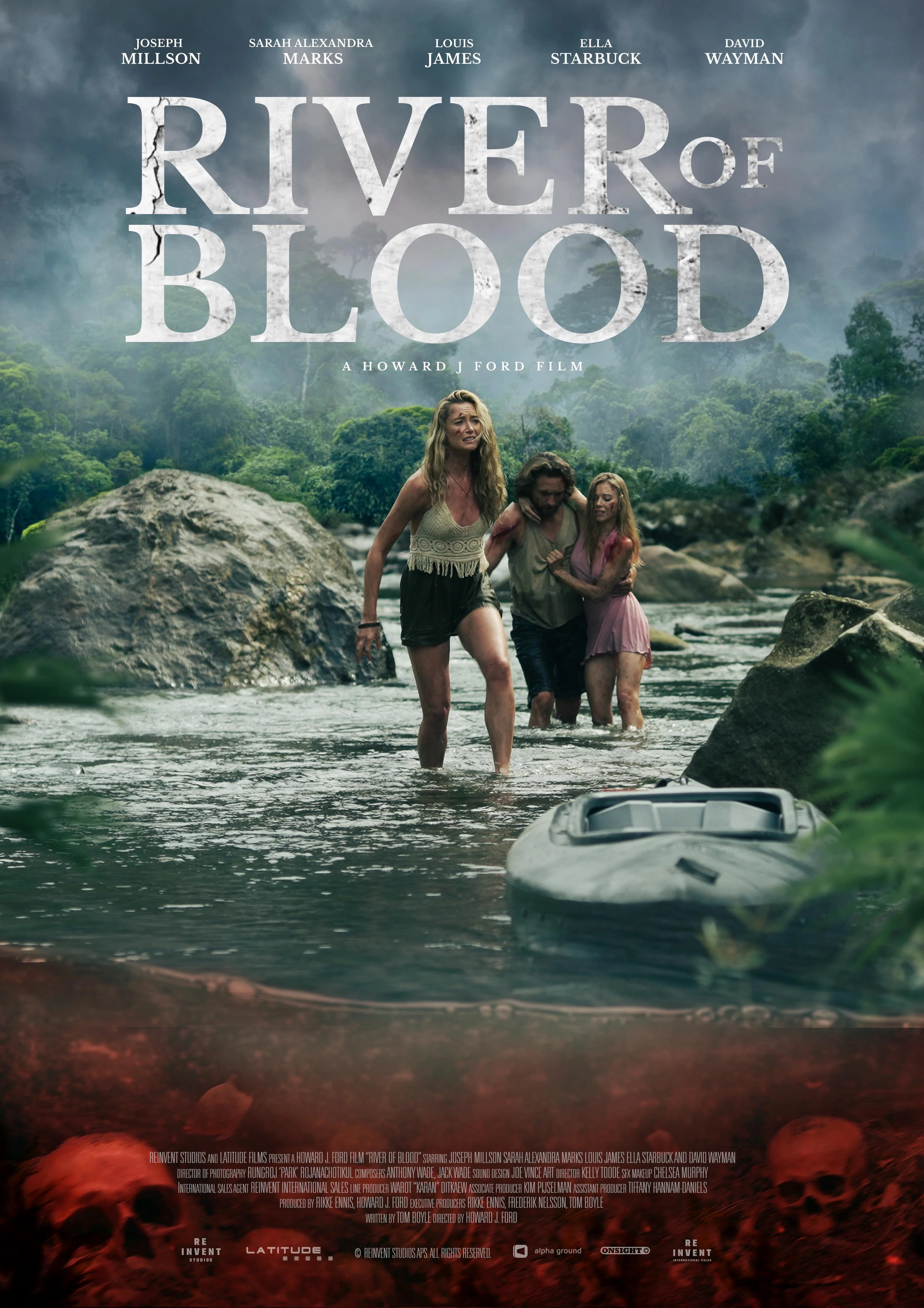 Poster of River of Blood (2024) Dual Audio [Hindi-English]