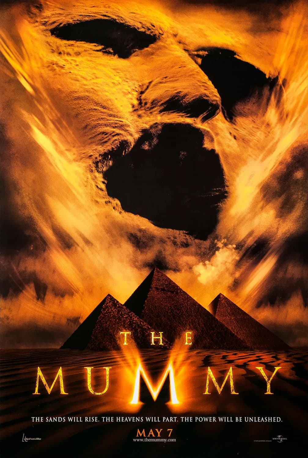 Poster of The Mummy (1999) [Hindi (ORG 5.1) & English] 