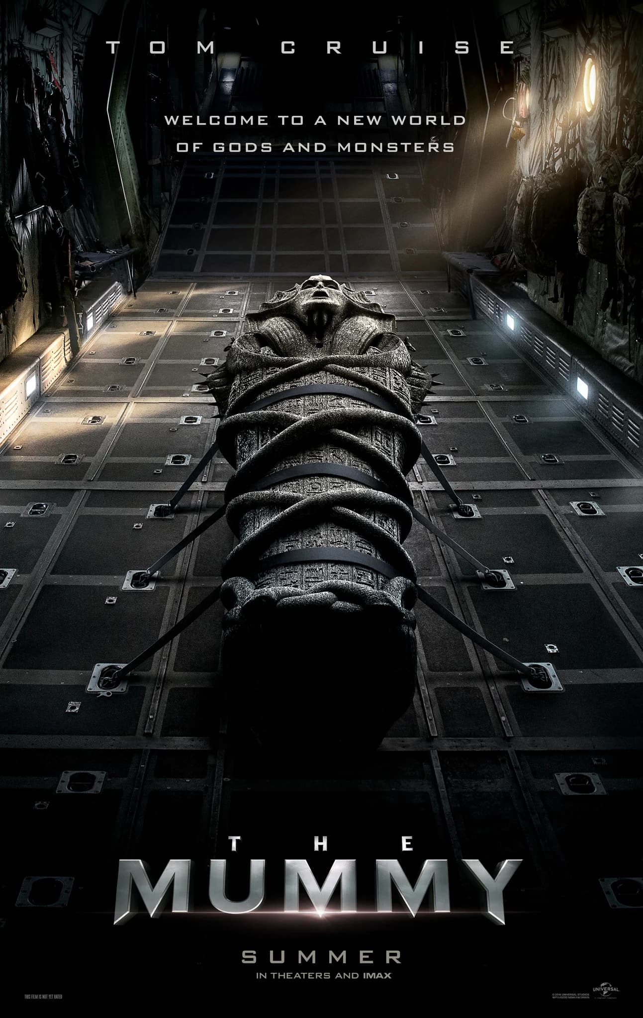 Poster of The Mummy (2017) [Hindi (ORG 5.1) & English]