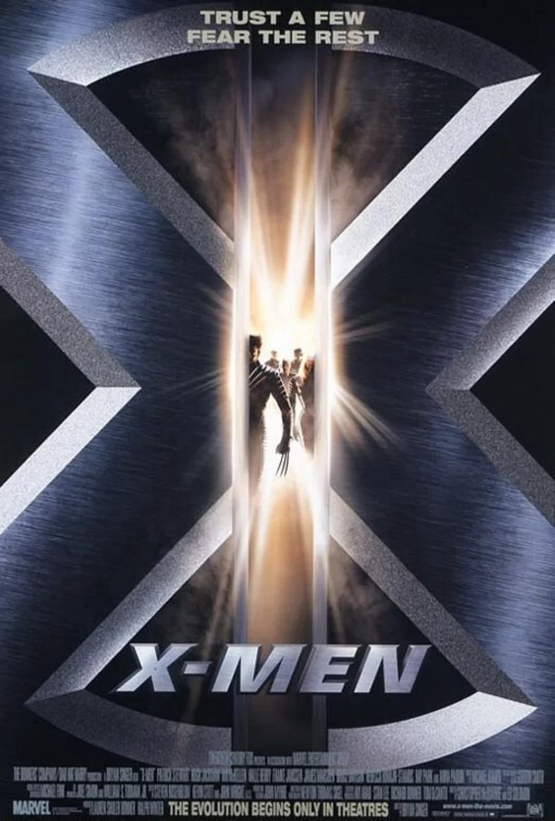 Poster of X-Men (2000) BluRay Dual Audio {Hindi-English}