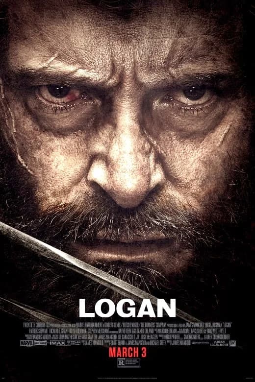 Poster of Logan (2017) Dual Audio {Hindi-English}
