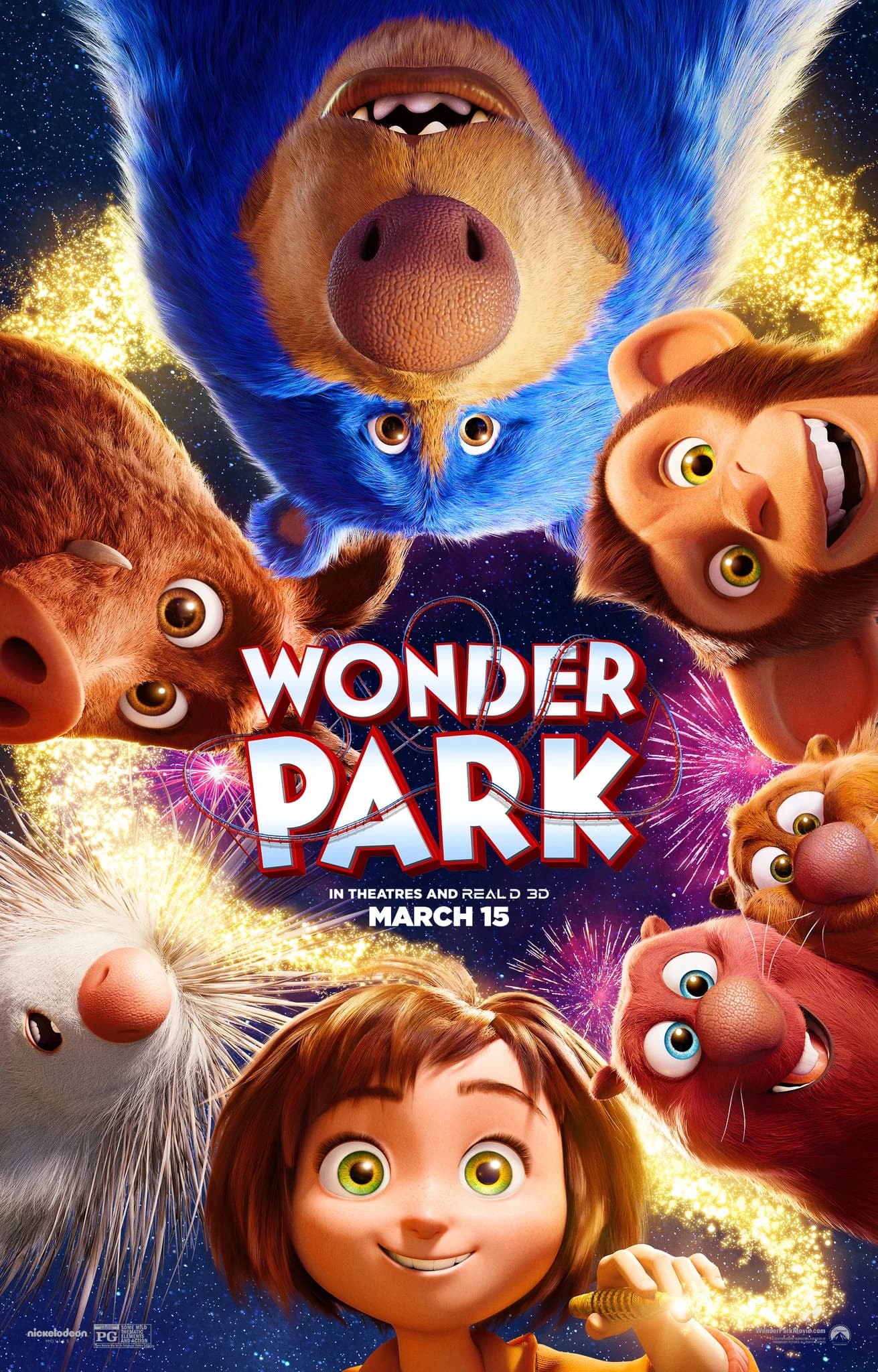 Poster of Wonder Park (2019) [Hindi (ORG 5.1) & English]