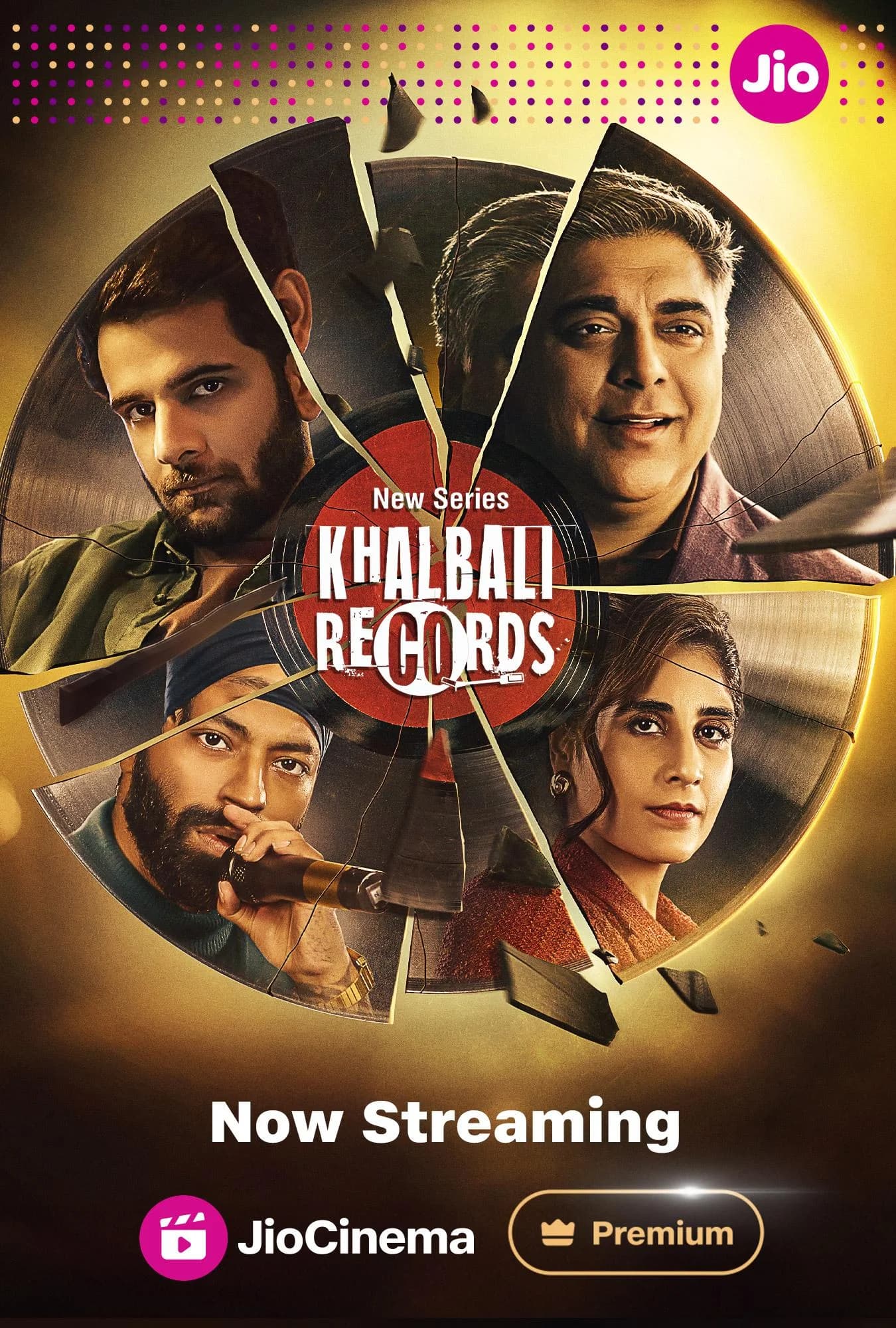 Poster of Khalbali Records (2024) Season 1 Complete Hindi Series