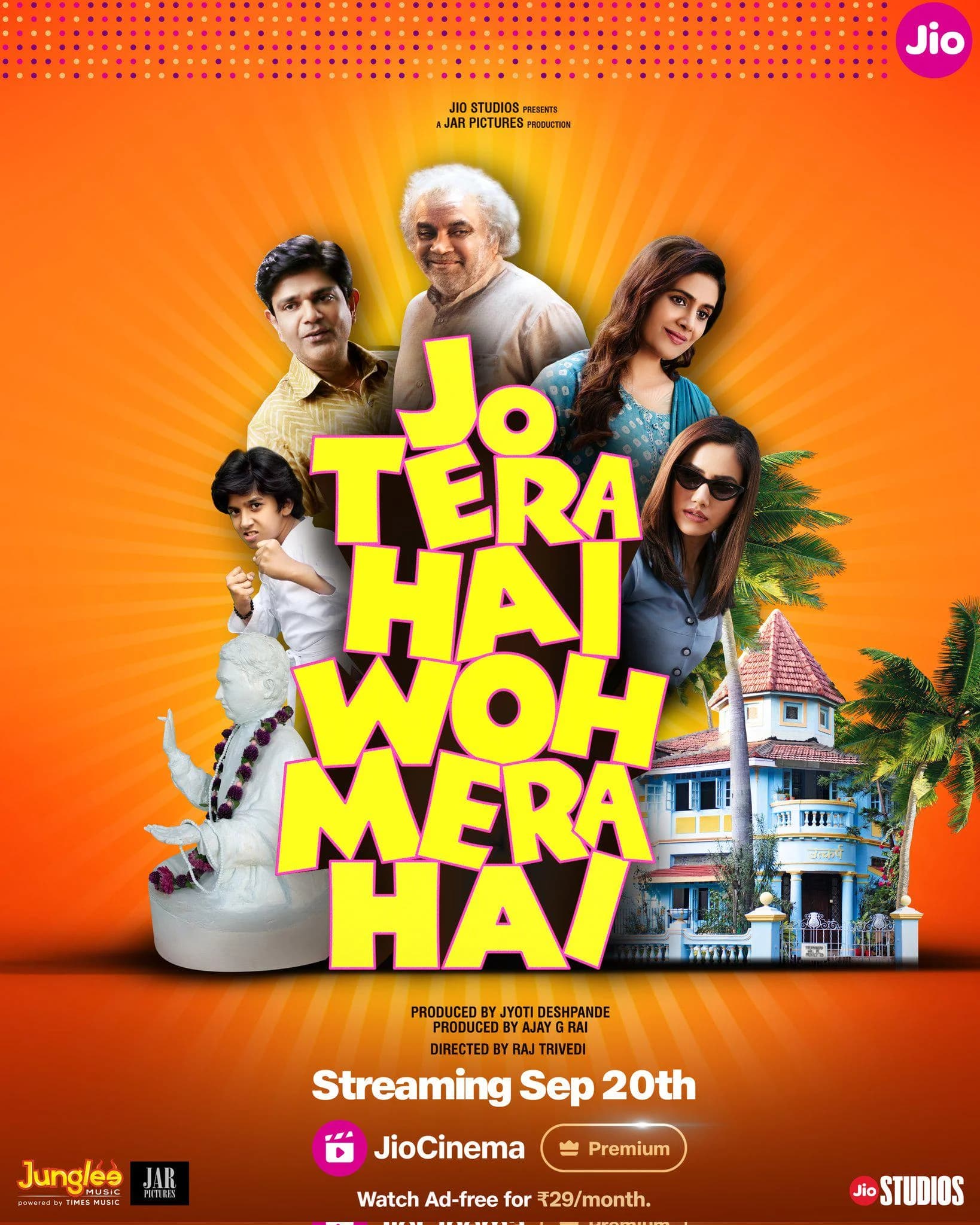 Poster of Jo Tera Hai Woh Mera Hai (2024) Hindi Full Movie
