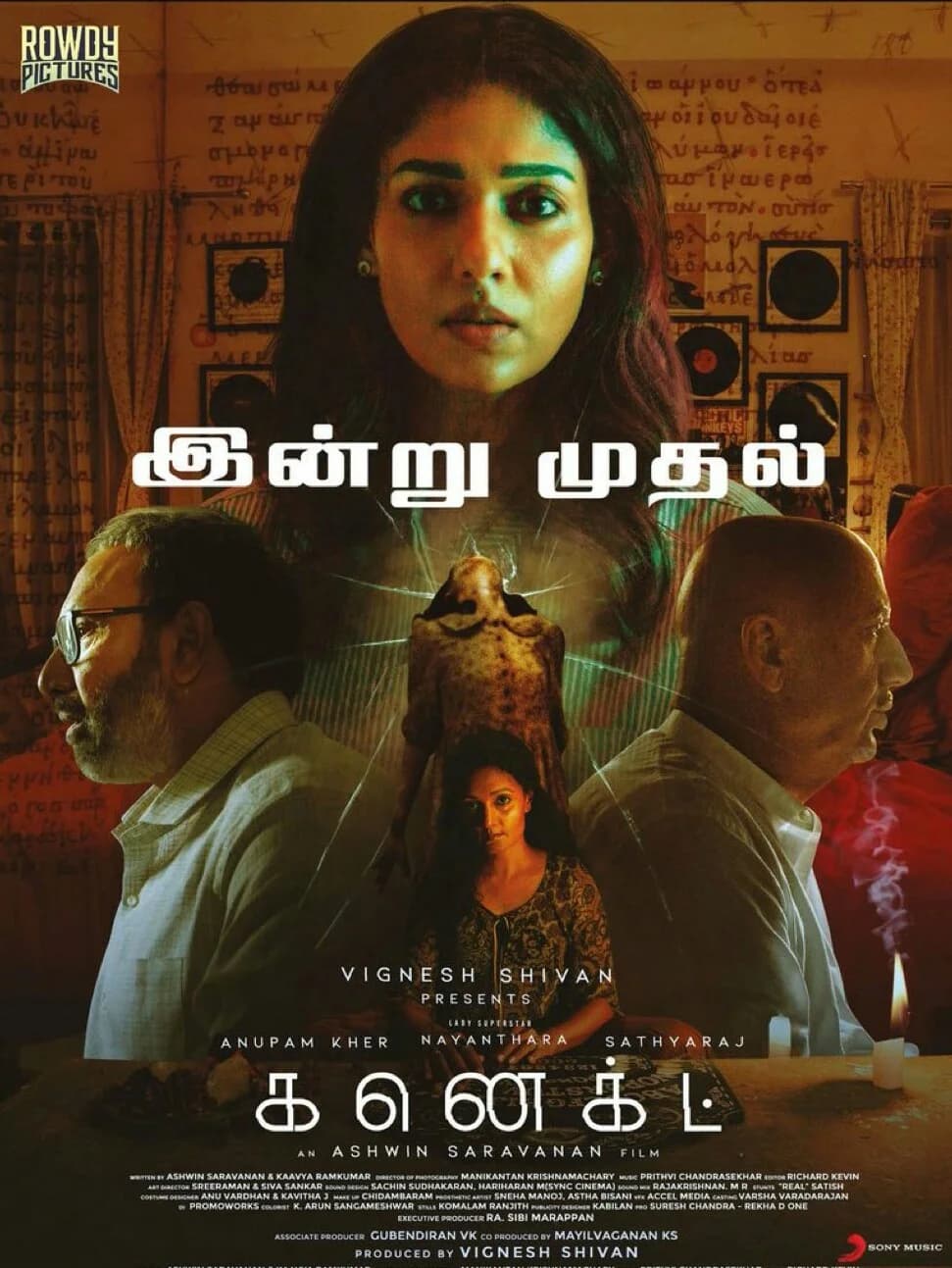 Poster of Connect (2022) HDRip Dual Audio {Hindi-Tamil}