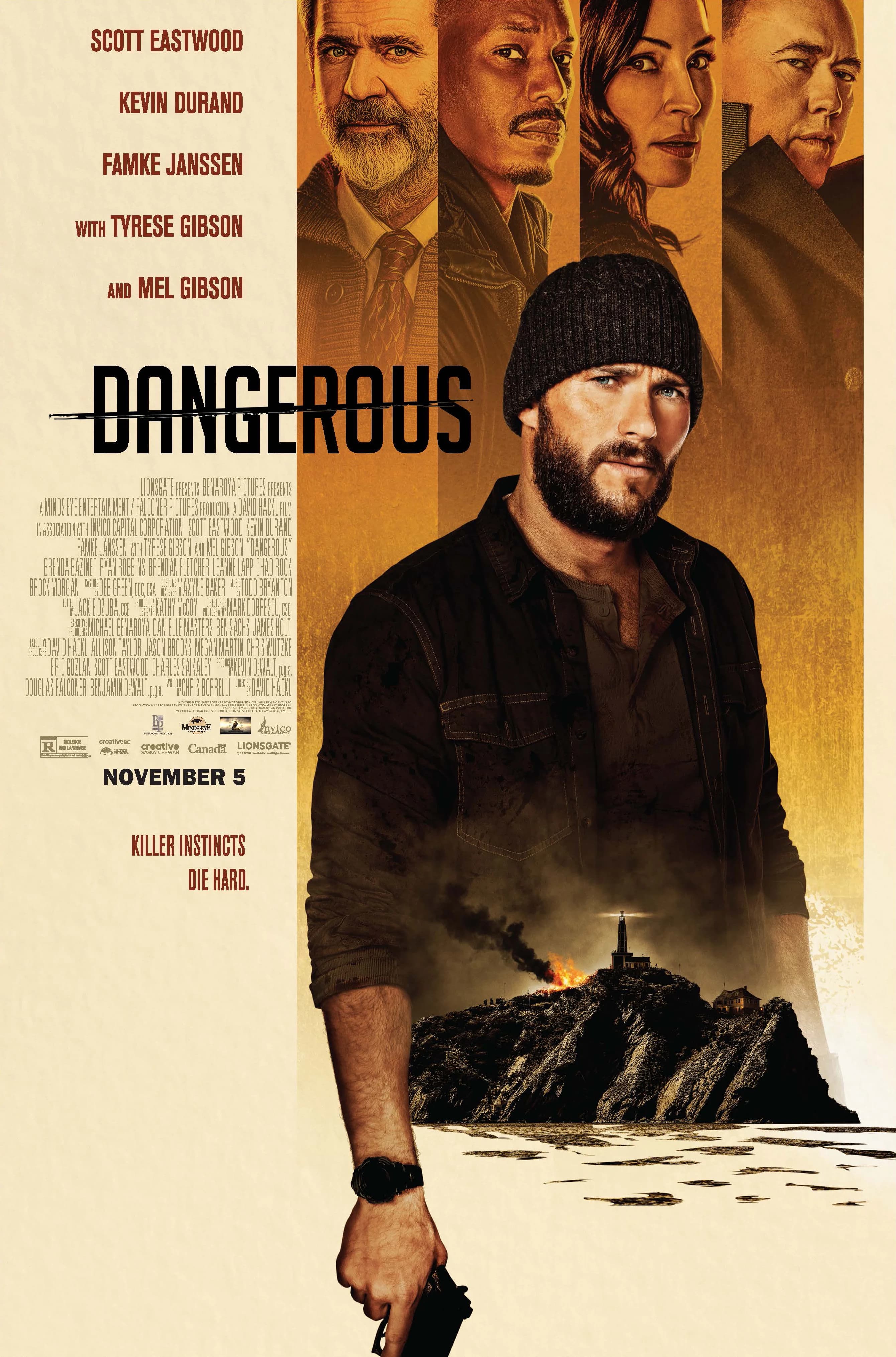 Poster of Dangerous (2021) BluRay 1080p 720p 480p Dual Audio [HINDI & ENGLISH]