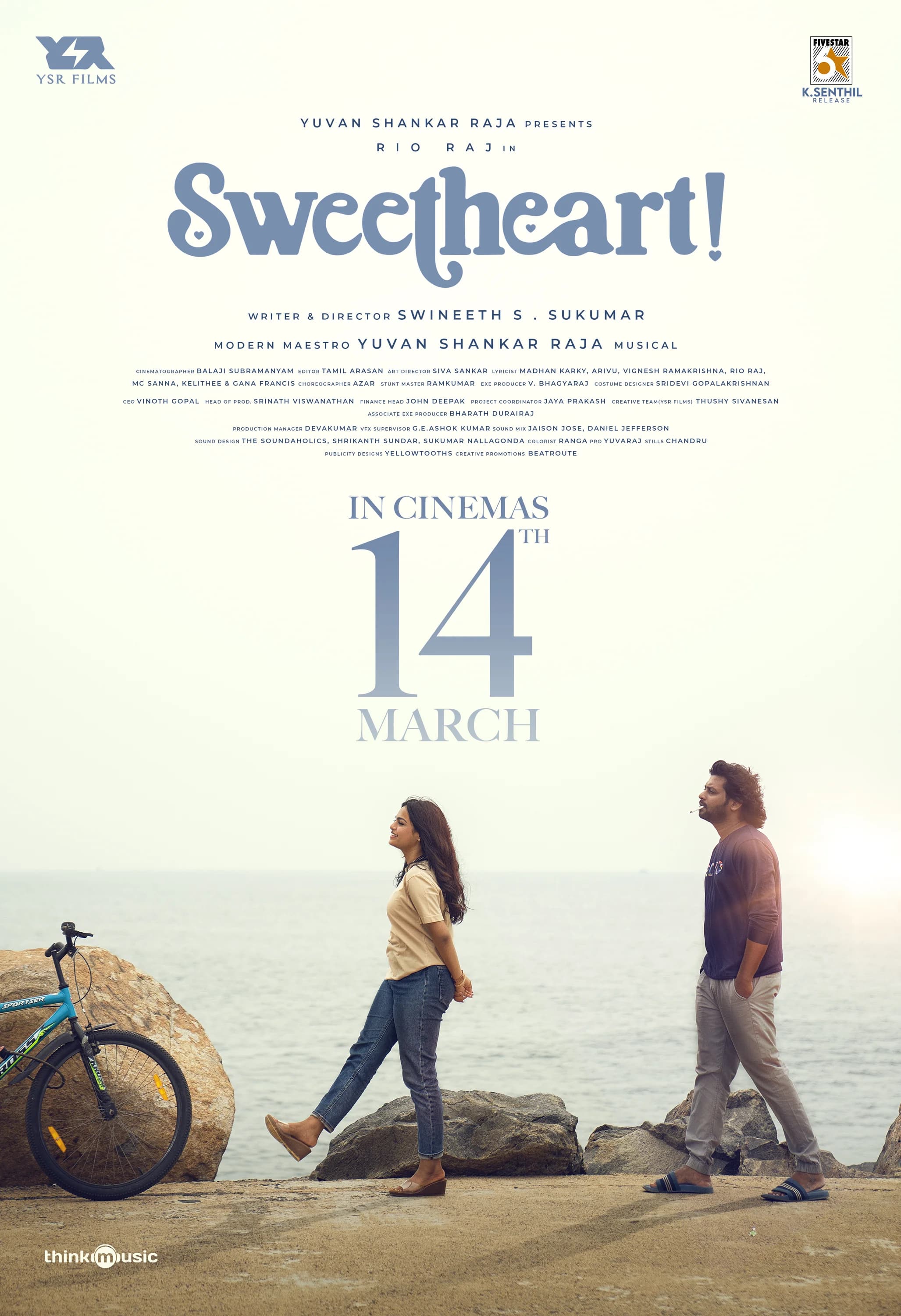 Poster of Sweetheart! (2025) WEB-DL [Hindi (DD5.1) & Tamil]