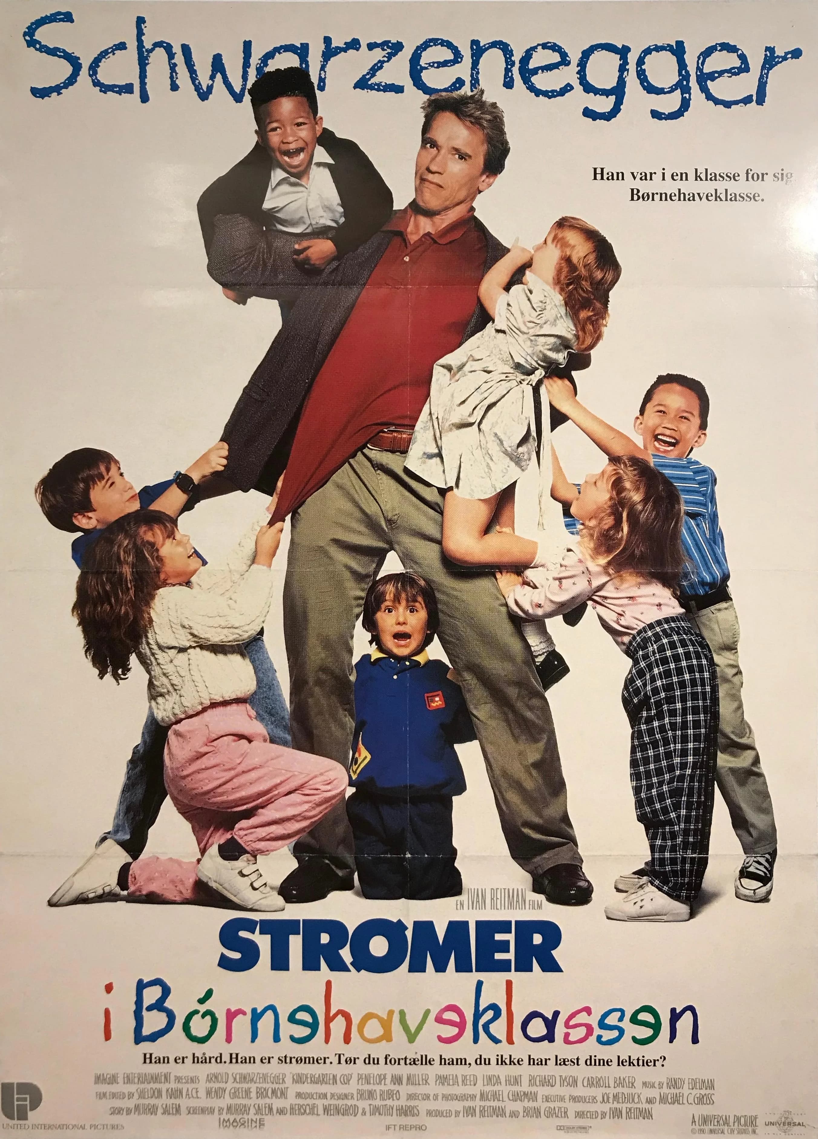 Poster of Kindergarten Cop (1990) 1080p 720p 480p Dual Audio [HINDI & ENGLISH]