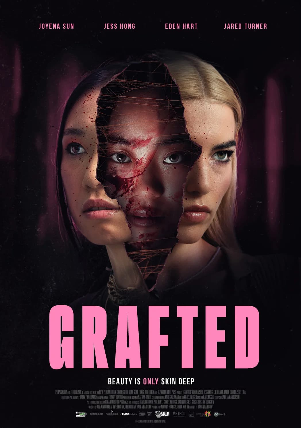 Poster of Grafted (2024) Dual Audio [HINDI & ENGLISH]