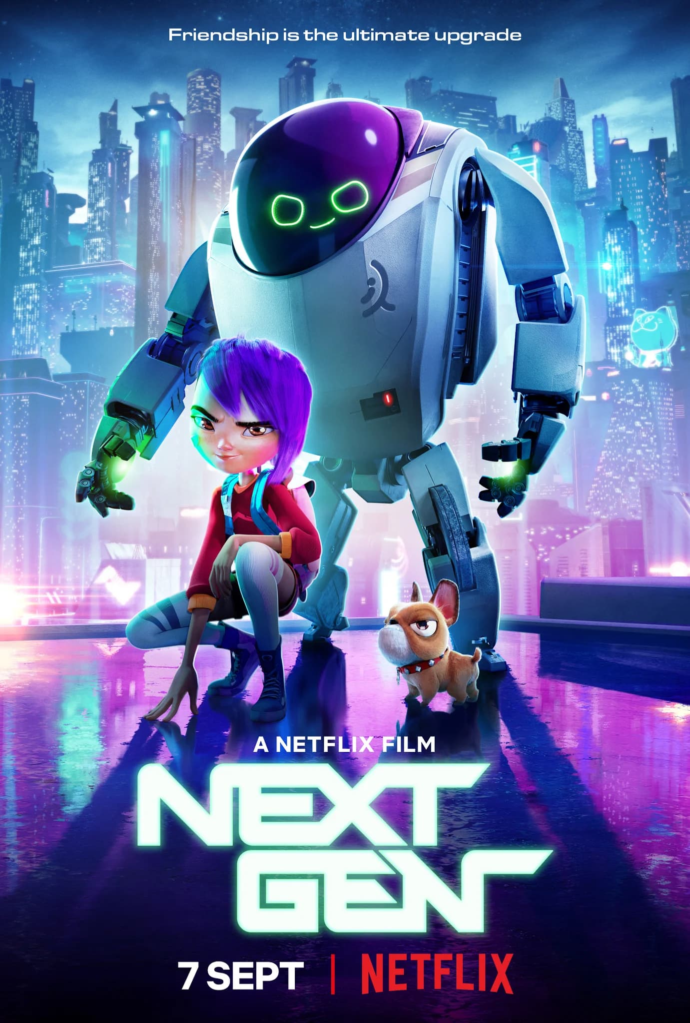 Poster of Next Gen (2018) WEB-DL [Hindi (ORG 5.1) & English]